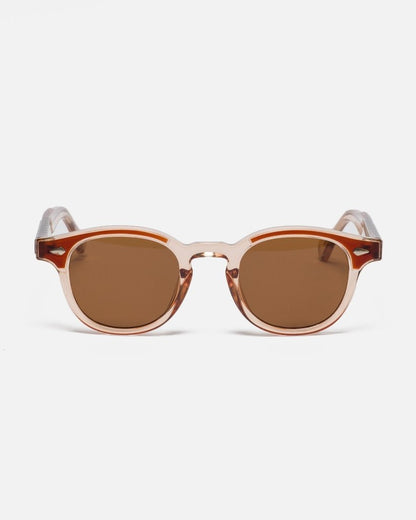 BAGSY_Ryokō_Sunglasses_IconicGaze - Clear/Brown_S 5456 C5_