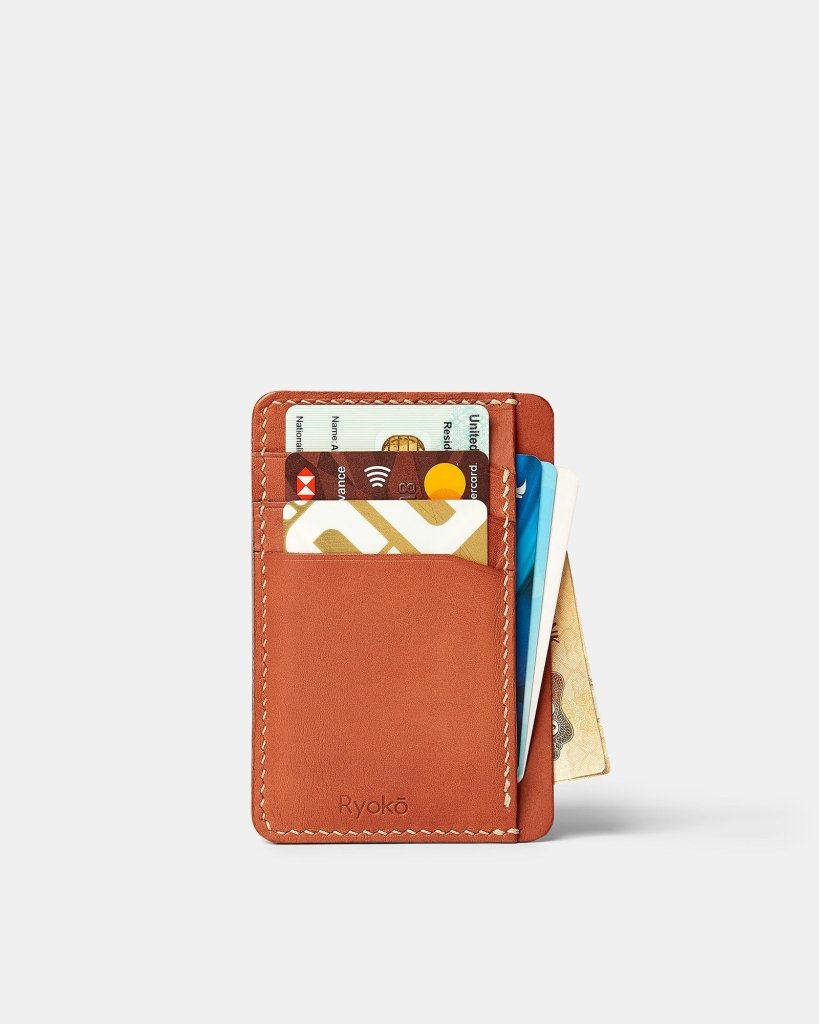 BAGSY_Ryokō_Wallets_Java Slim Wallet | Tan_WAL - JSW - TN - 001_
