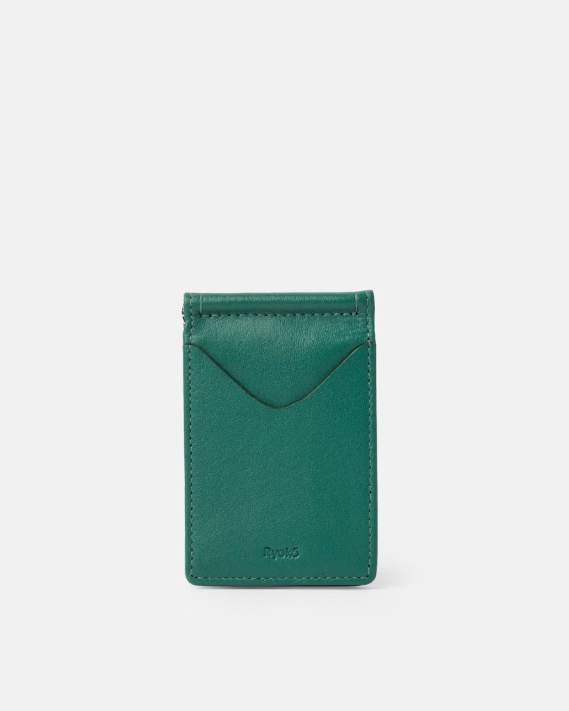 BAGSY_Ryokō_Wallets_Jones Clip Wallet 2.0 | Green_WAL - JCW - GR - 002_
