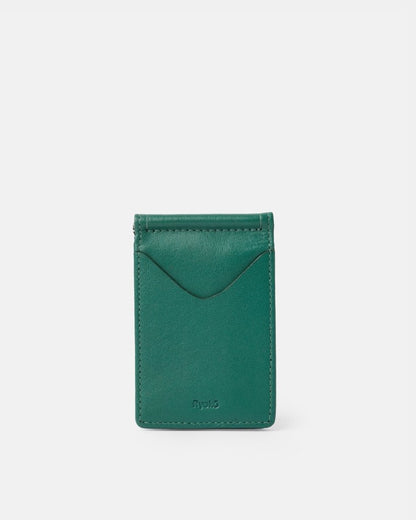 BAGSY_Ryokō_Wallets_Jones Clip Wallet 2.0 | Green_WAL - JCW - GR - 002_