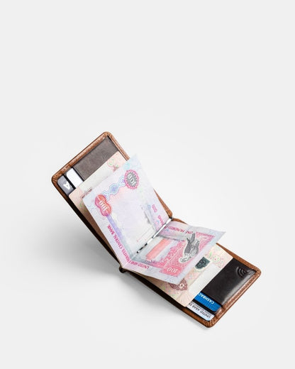BAGSY_Ryokō_Wallets_Jones Clip Wallet 2.0 | Tan_WAL - JCW - TN - 004_