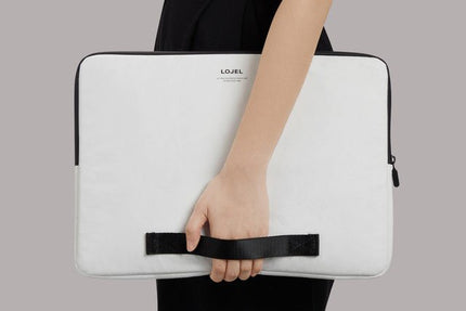 Bagsy_Lojel_Slash Series_Slash Laptop / A4 Sleeve 13"_TA2 - 25213S40 - TTI_Matte White