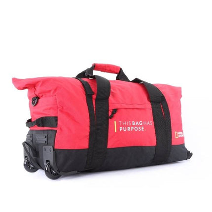 Pathway Foldable Duffel Bag with Wheel 48L - Bagsy